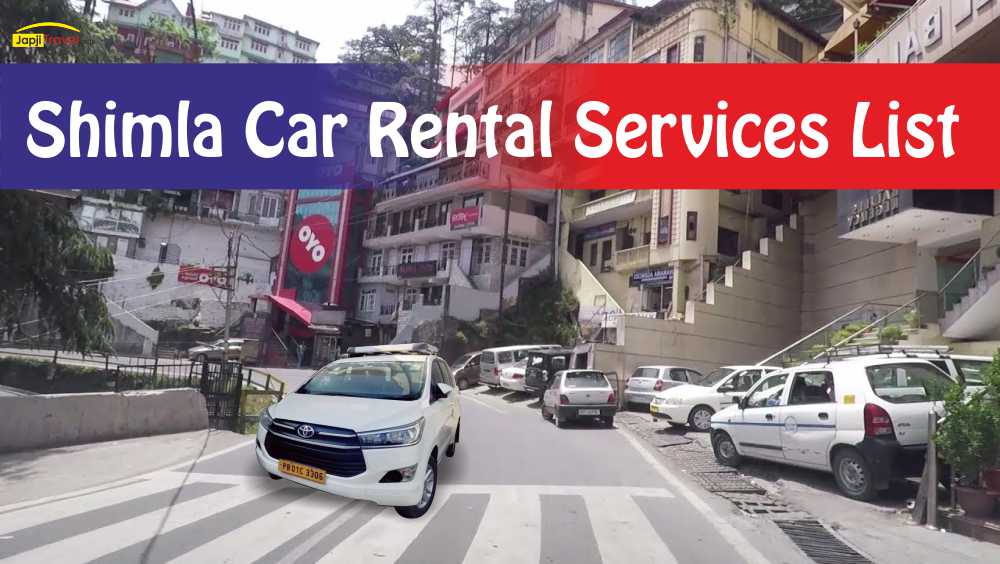 Shimla Car Rental Services List